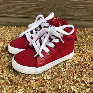Cat & Jack red high tops